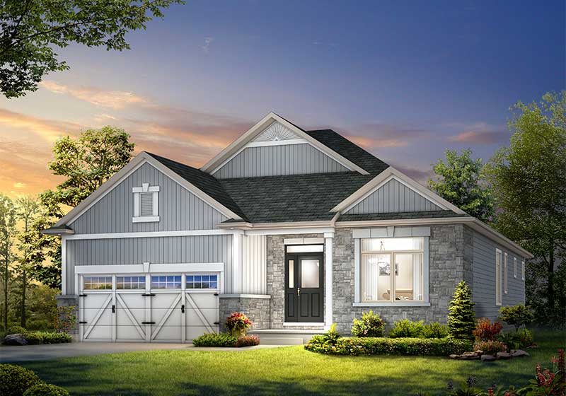 The Alexander B floor plan
