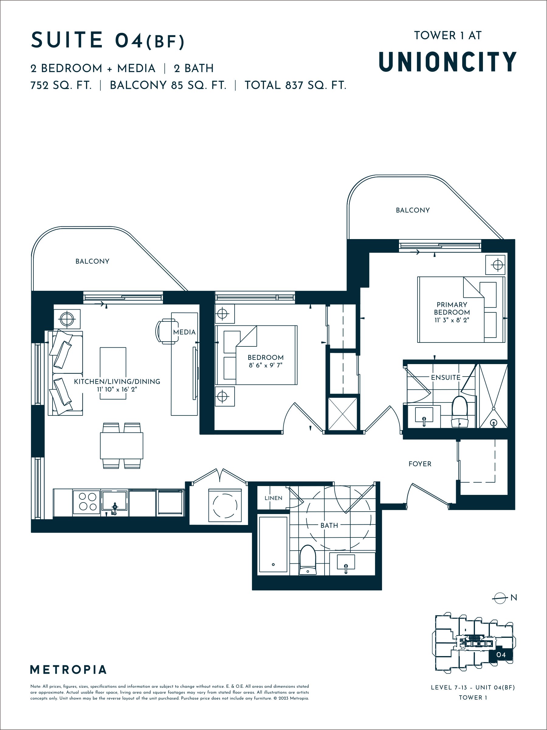 Suite 04(BF) floor plan