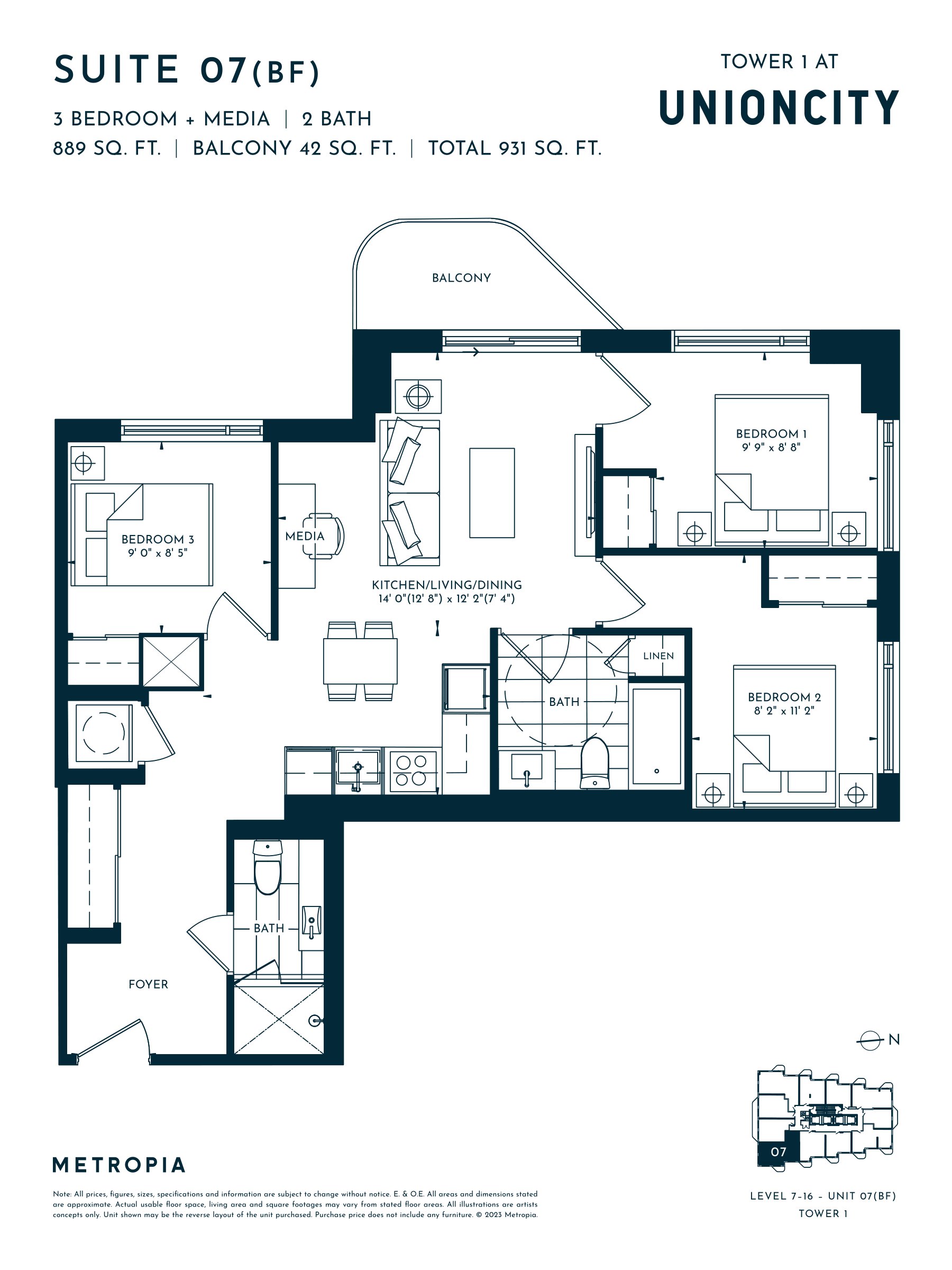 Suite 07(BF) floor plan
