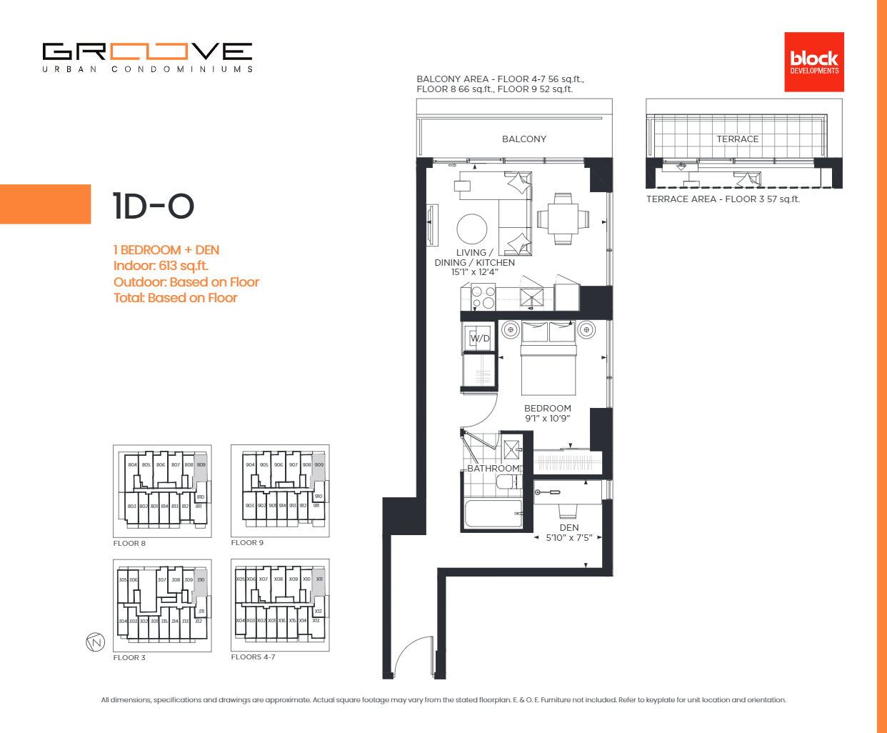 611 floor plan