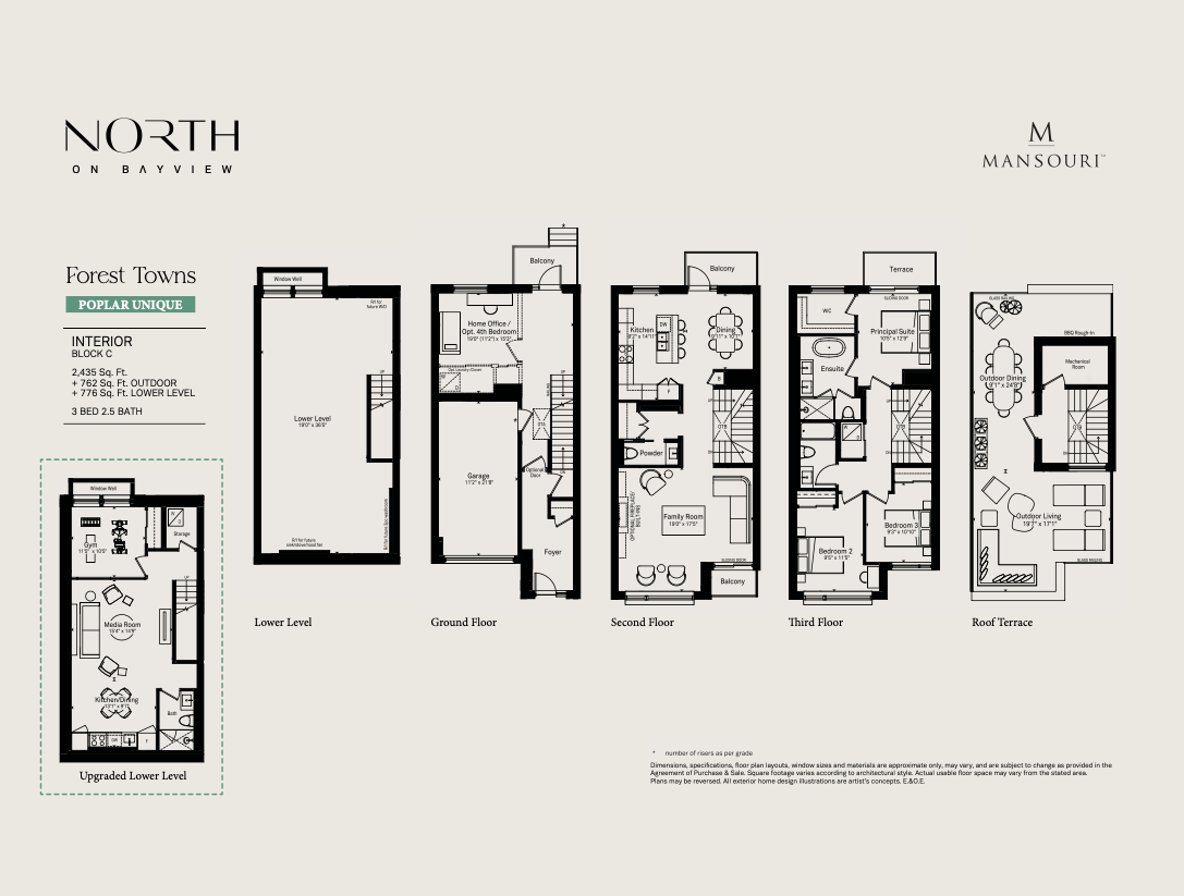 Poplar End floor plan
