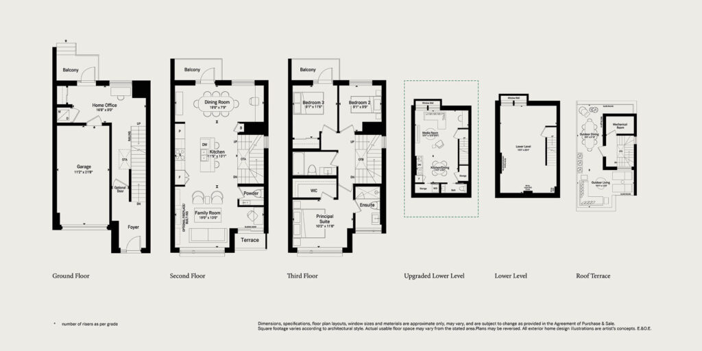 Birch Unique End floor plan