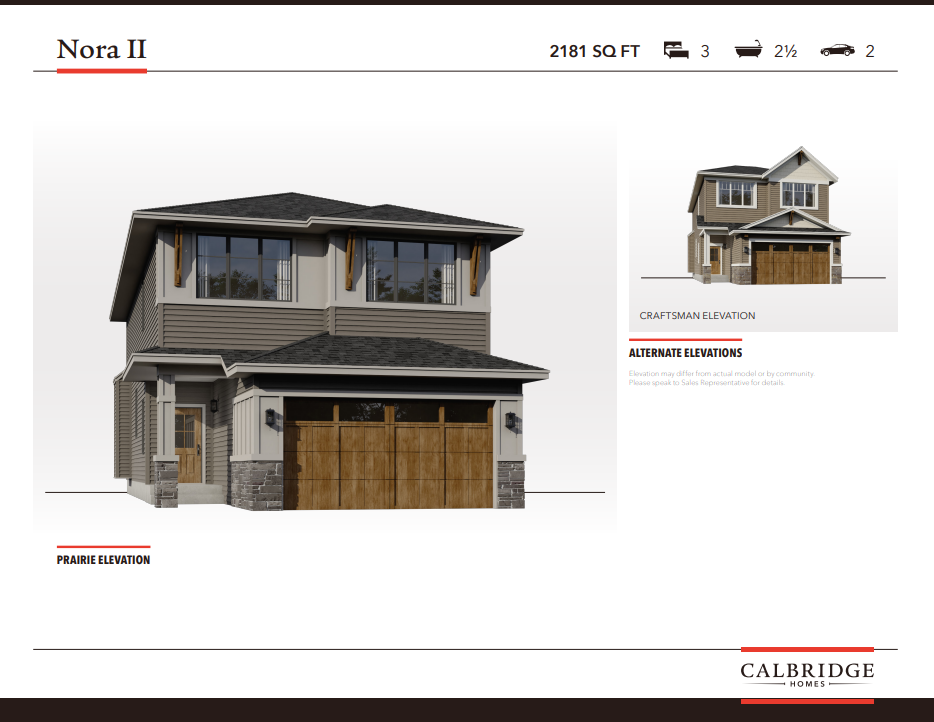 Nora II floor plan