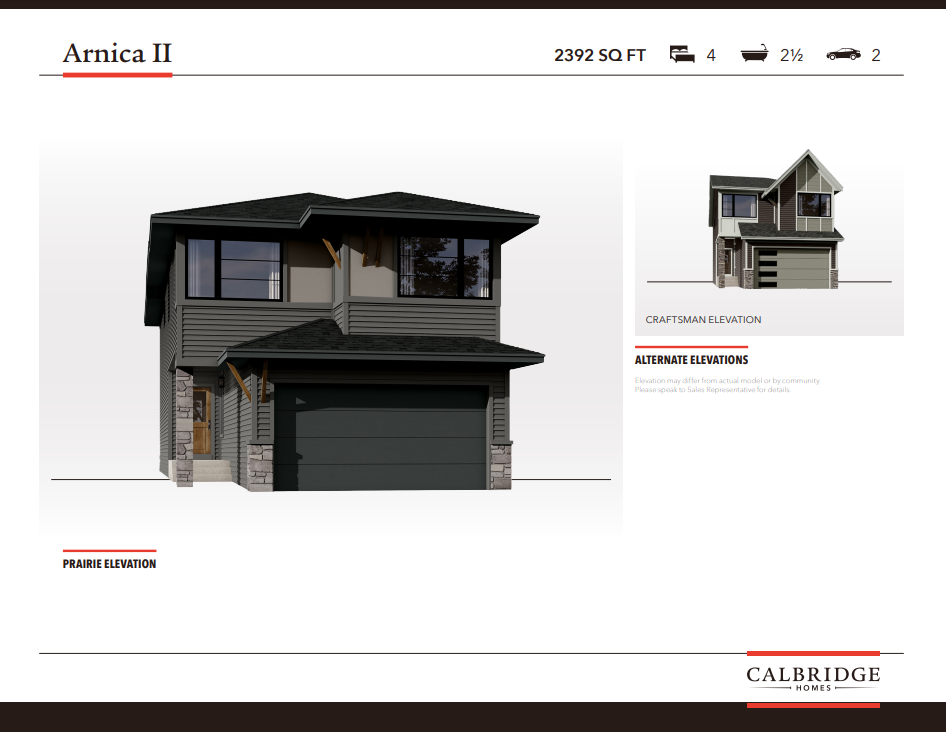 Arnica II floor plan