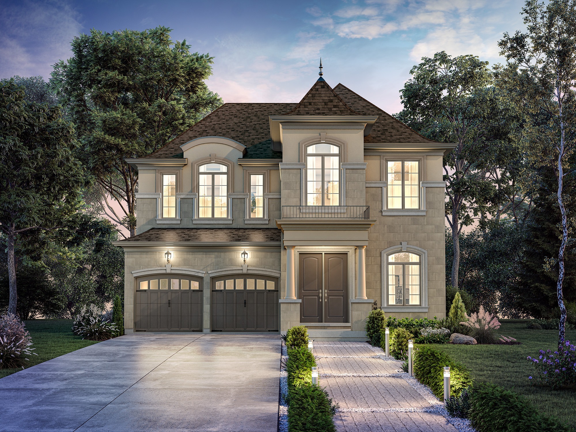 Nightingale - Elev. B floor plan