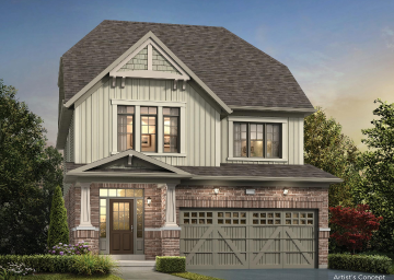 THE CRAWFORD - Elev. A floor plan
