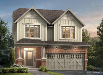 THE COWAN - Elev. A floor plan