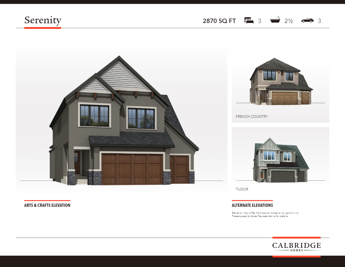 Serenity floor plan