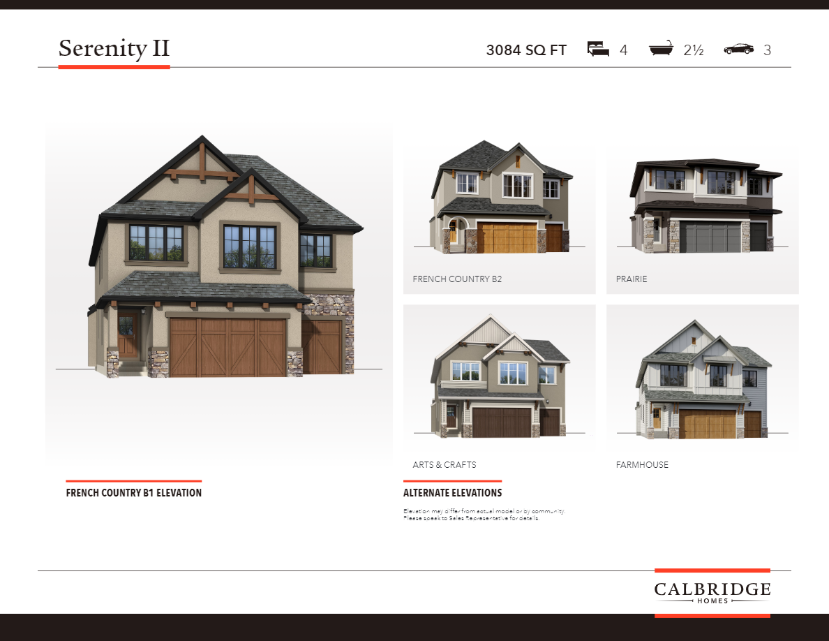 Serenity II floor plan