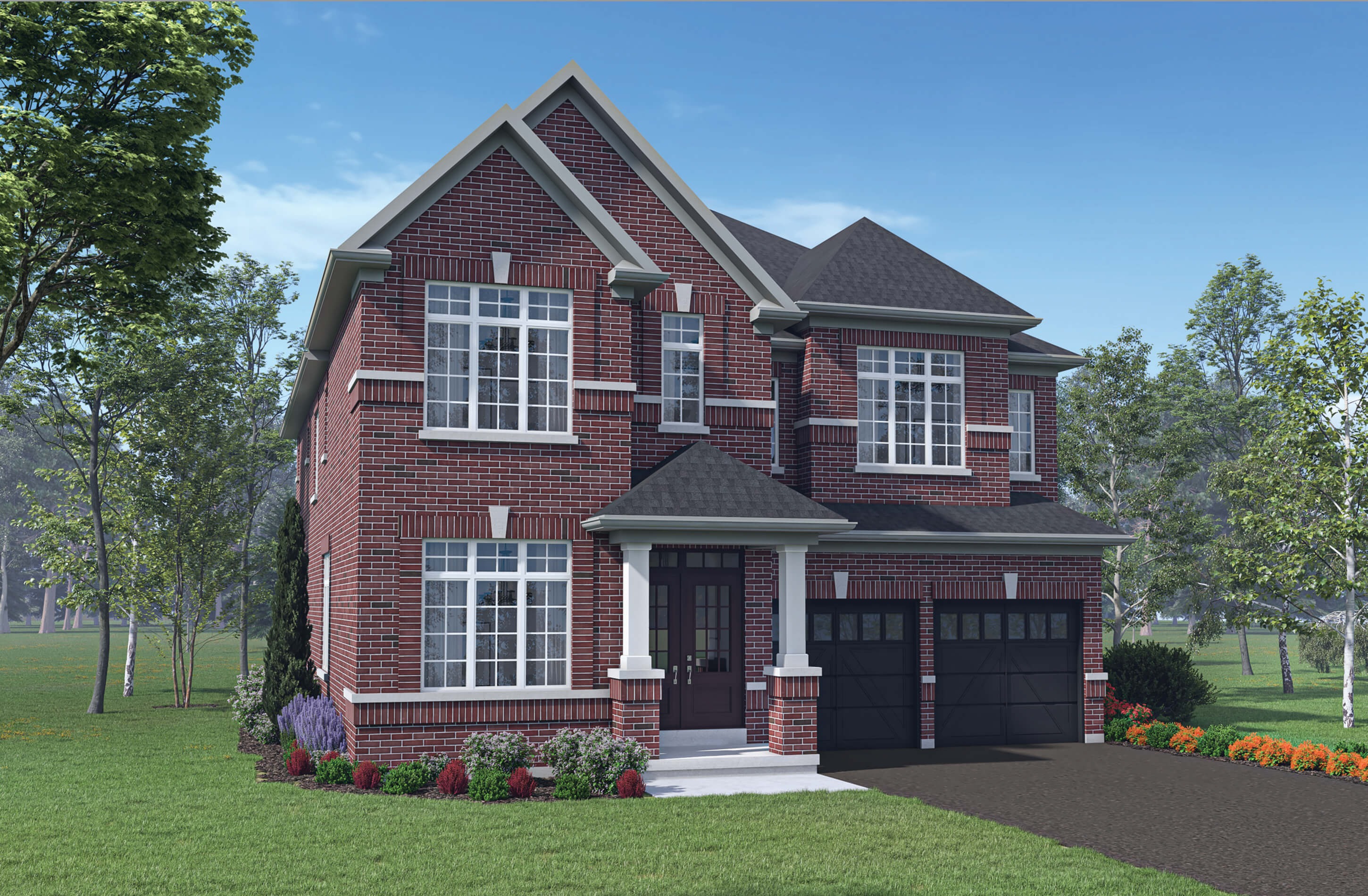 Udora - Elev. A floor plan