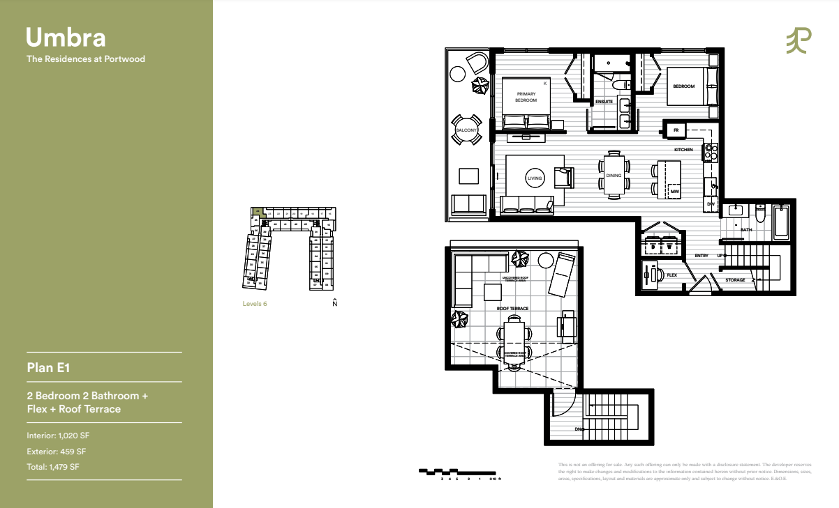 Plan E1 floor plan