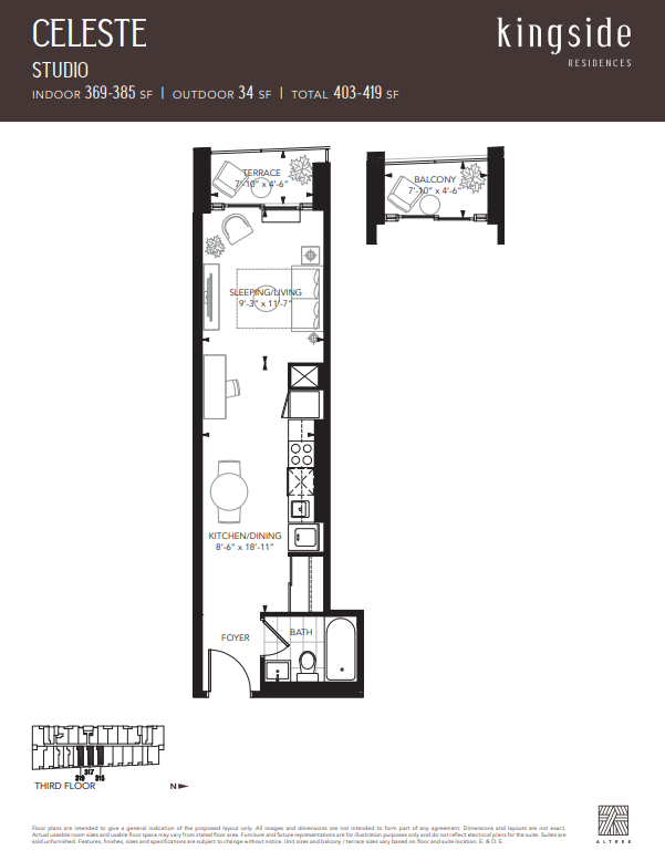 Celeste floor plan