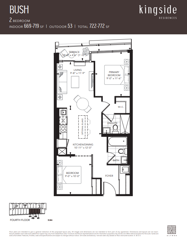 Bush floor plan