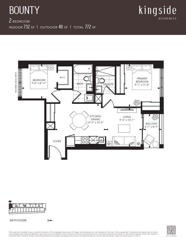 Bounty floor plan