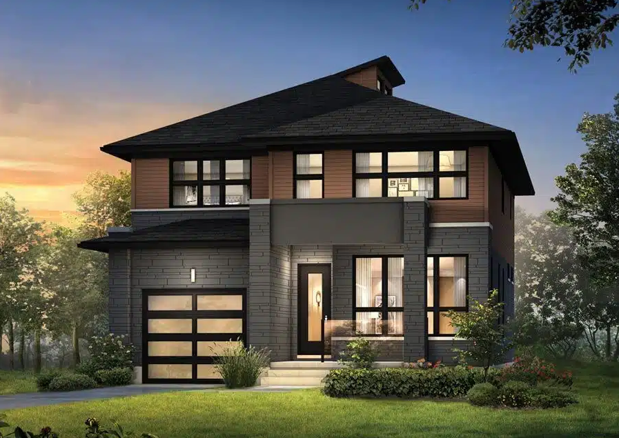 The Brookfield Elevation C - 36.7' floor plan