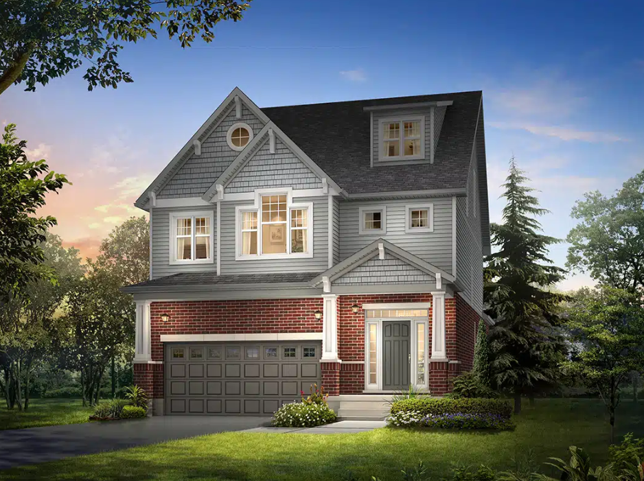 The Meadowlands Elevation A - 36.7' floor plan