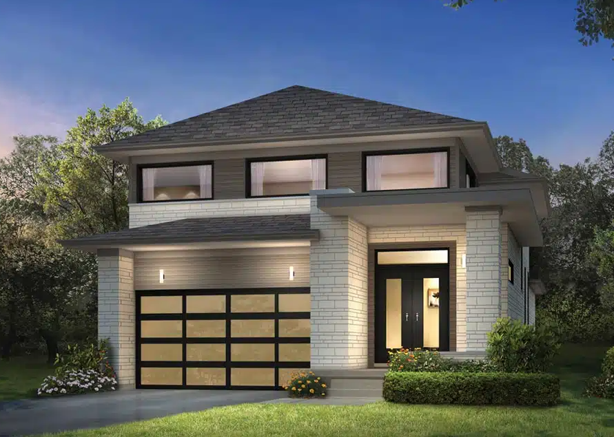 The Priory Elevation C - 40' floor plan