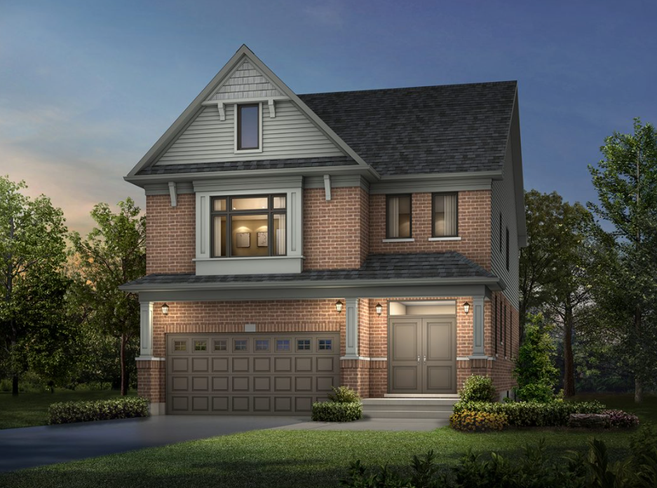 The Windemere Elevation A - 36.7' floor plan