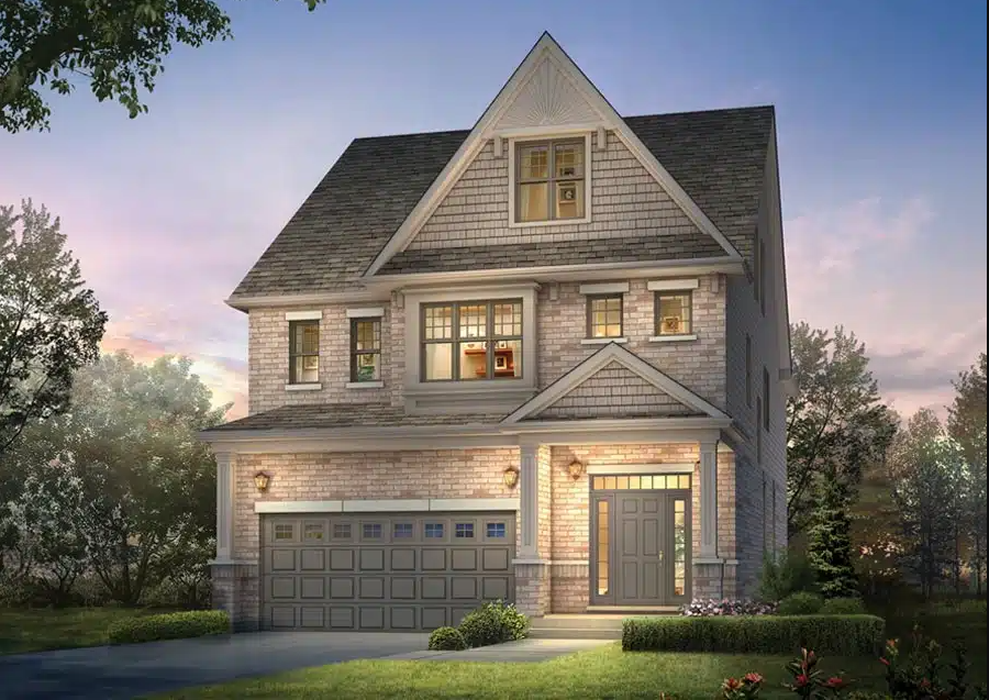 The Woodlands Elevation B - 40' floor plan