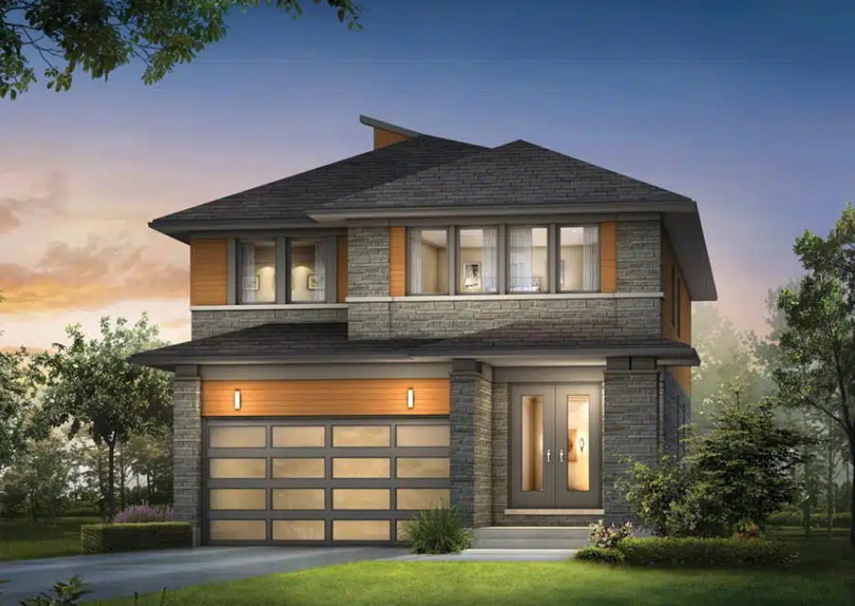 The Woodlands Elevation C - 40' floor plan