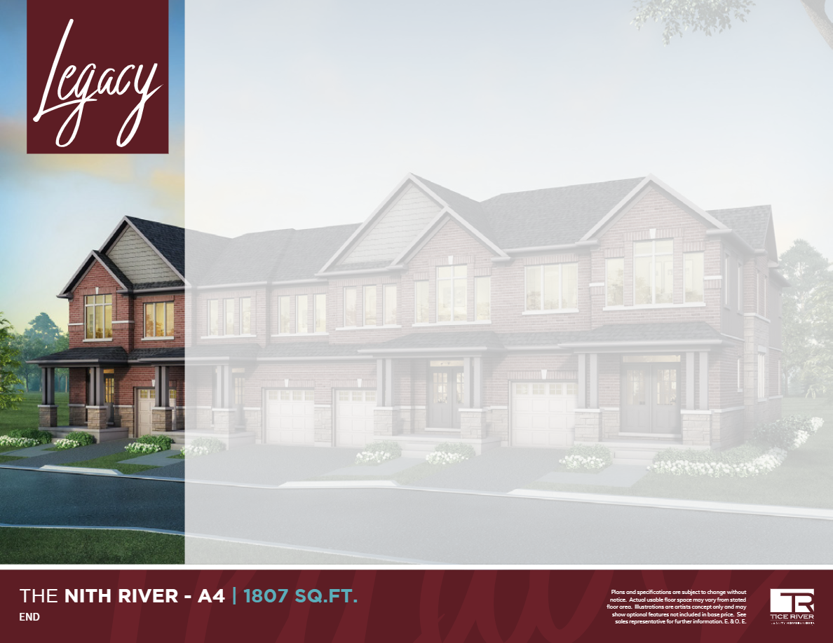 The Nith River - A4 floor plan
