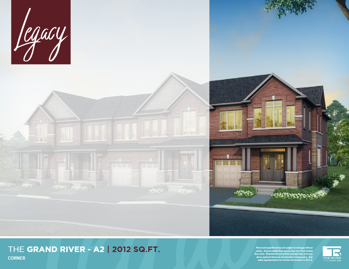 The Grand River - A2 floor plan