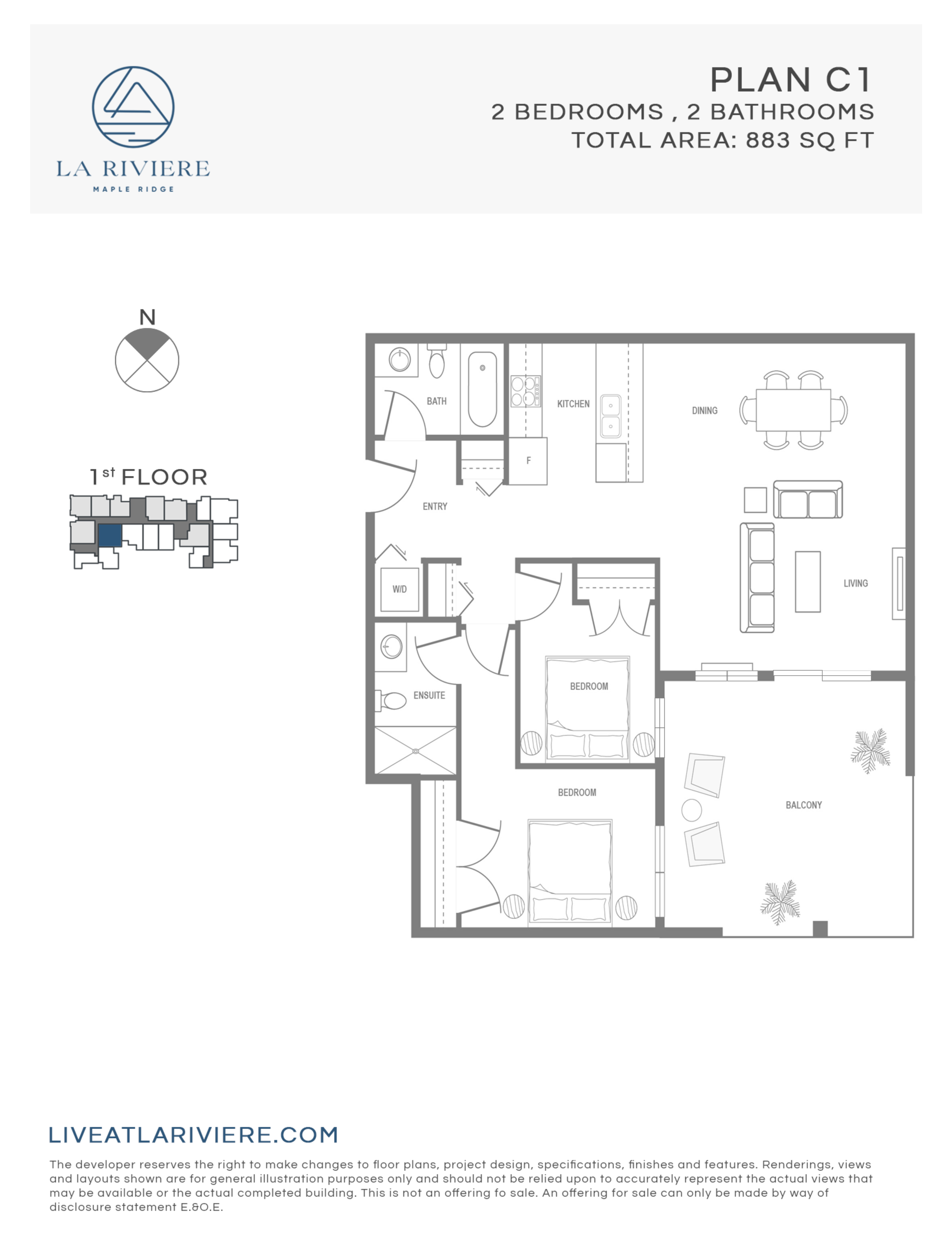 Plan C1 floor plan