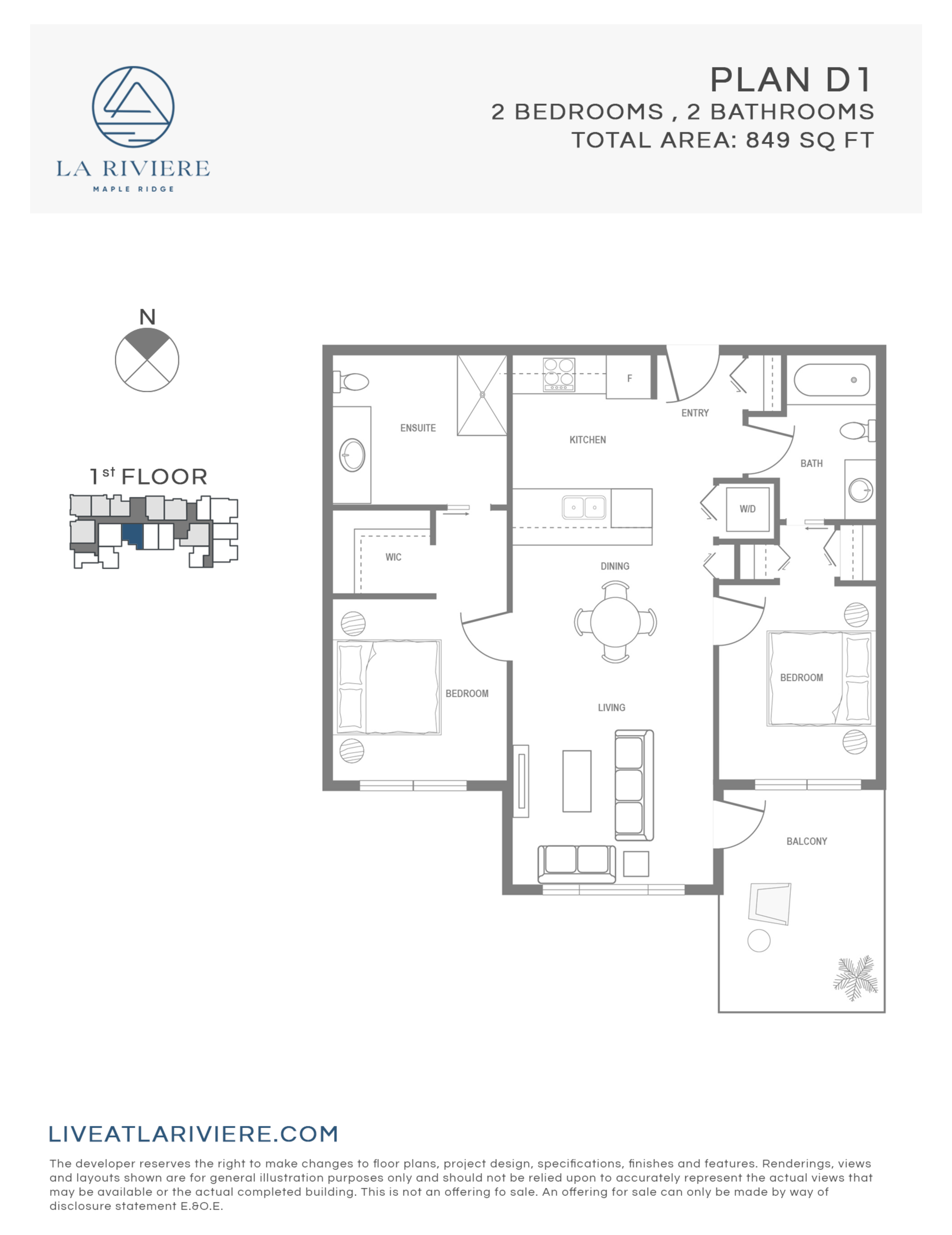 Plan D1 floor plan