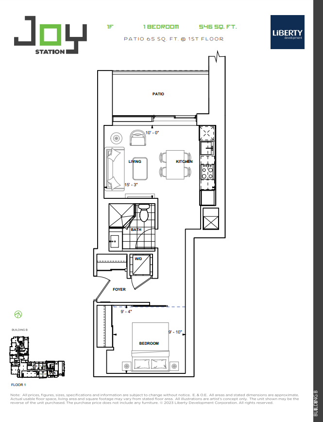 B-108 floor plan