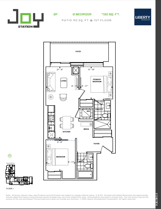B-106 floor plan