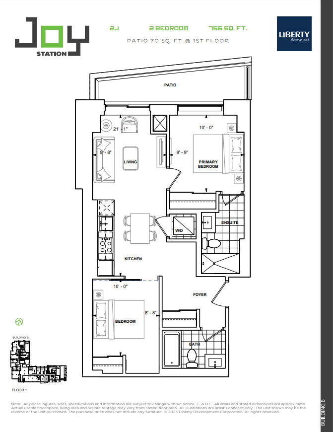 B-103 floor plan