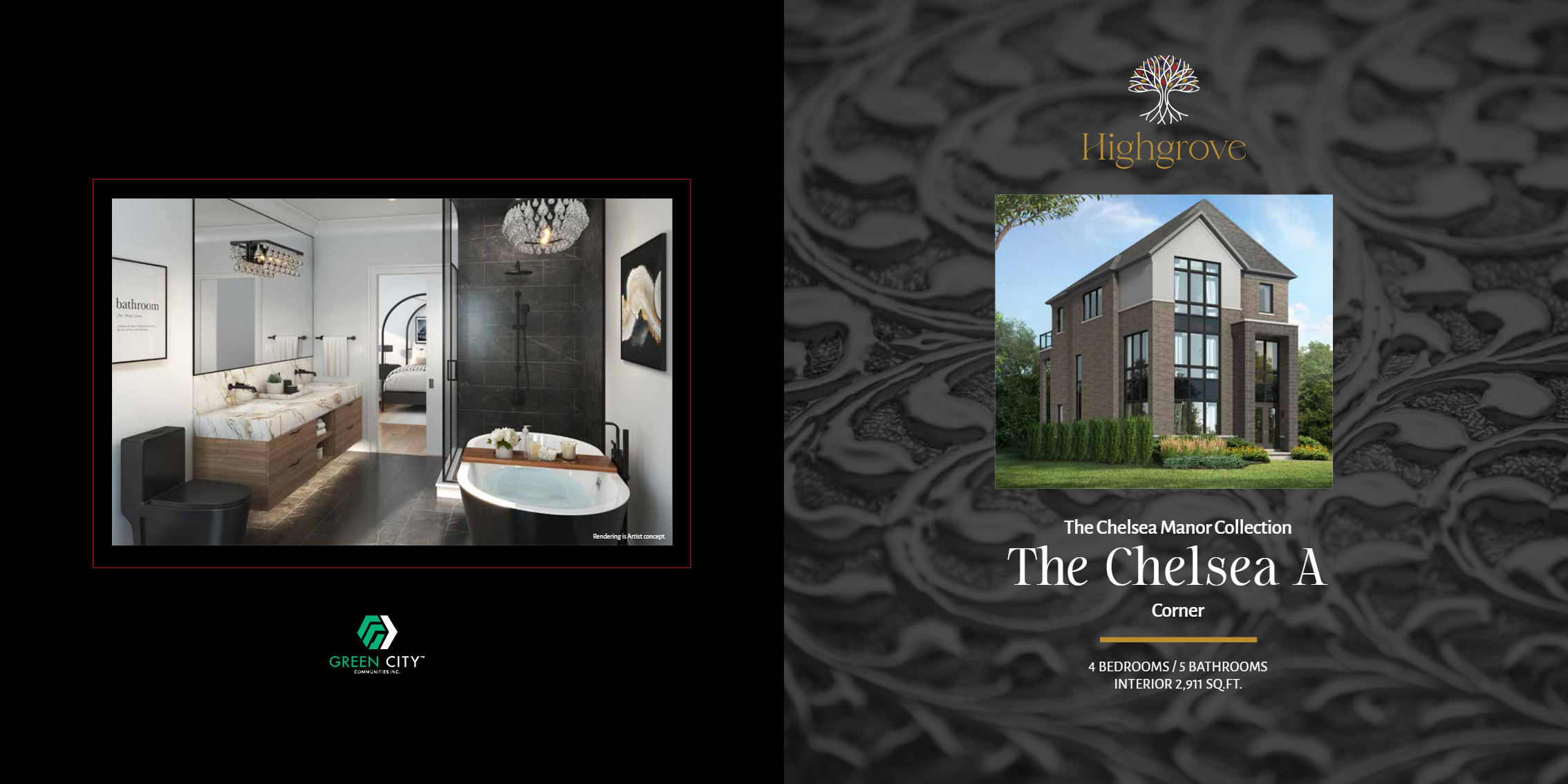 The Chelsea A Corner floor plan
