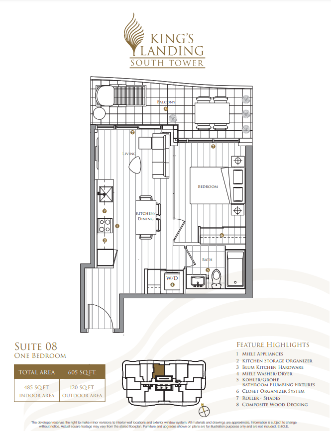 1908 - South Tower floor plan