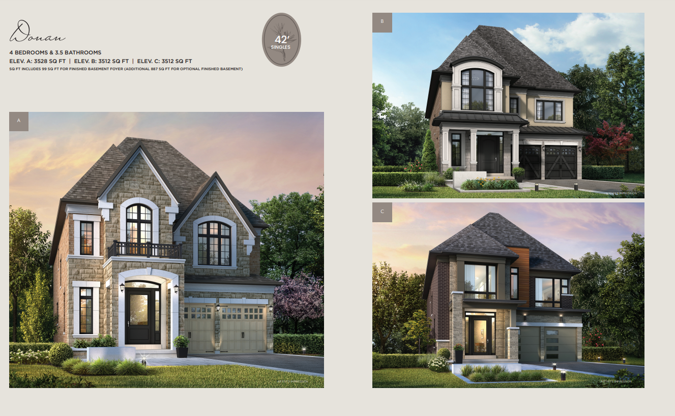 Donan - Elev. A floor plan