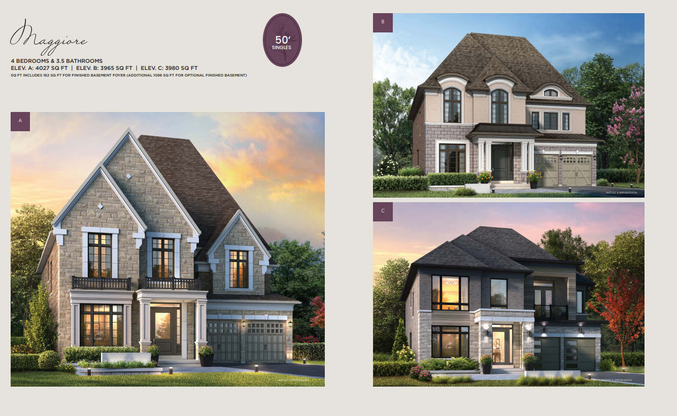 Maggiore - Elev. B floor plan