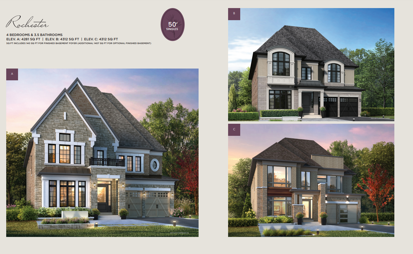 Rochester - Elev. C floor plan