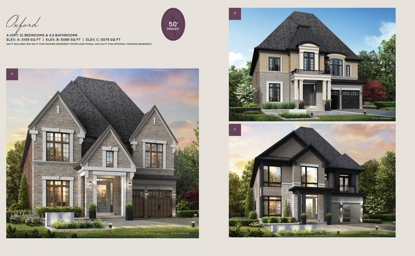 Oxford - Elev. B floor plan