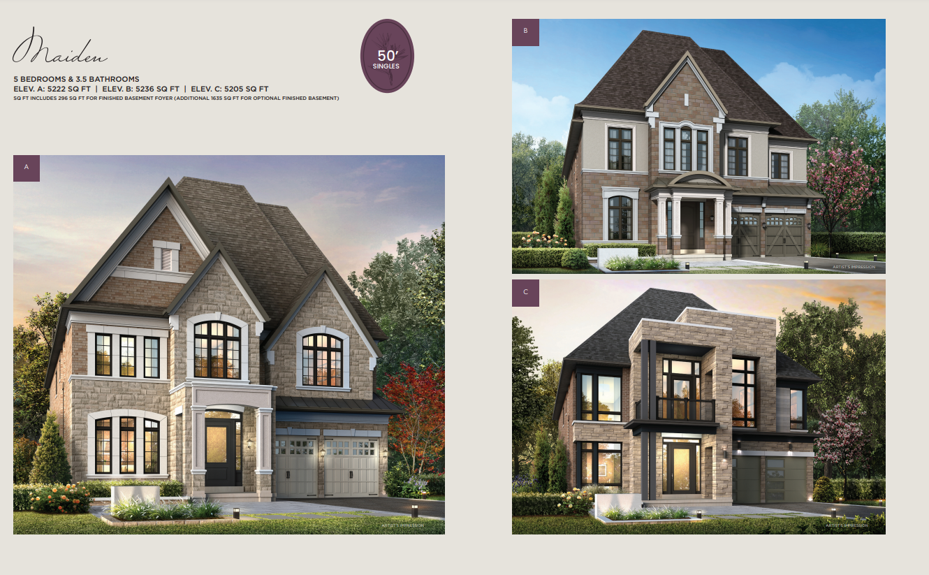 Maiden - Elev. B floor plan