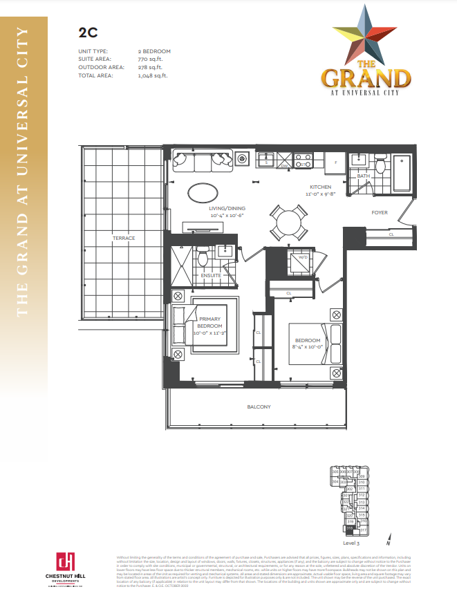 2C floor plan