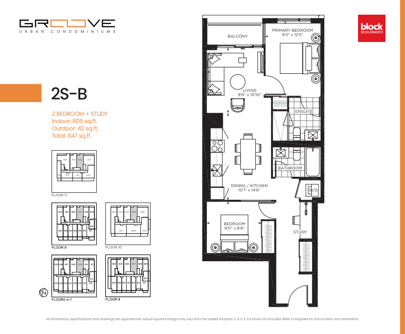 2S-B floor plan