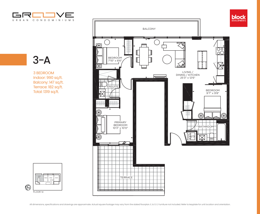 3-A floor plan