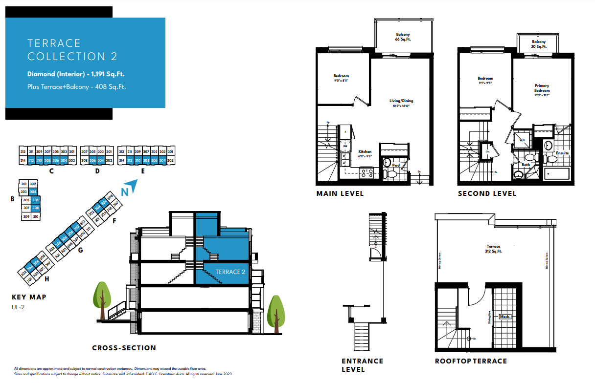 Diamond floor plan