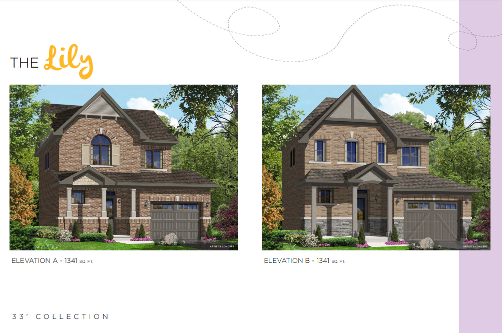 The Lily floor plan