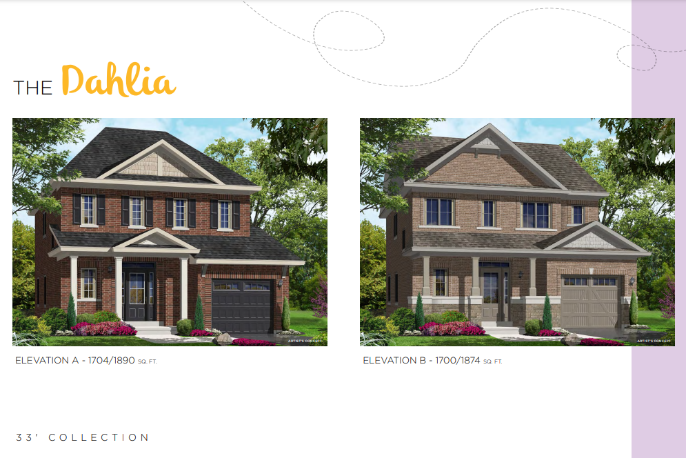 The Dahlia floor plan