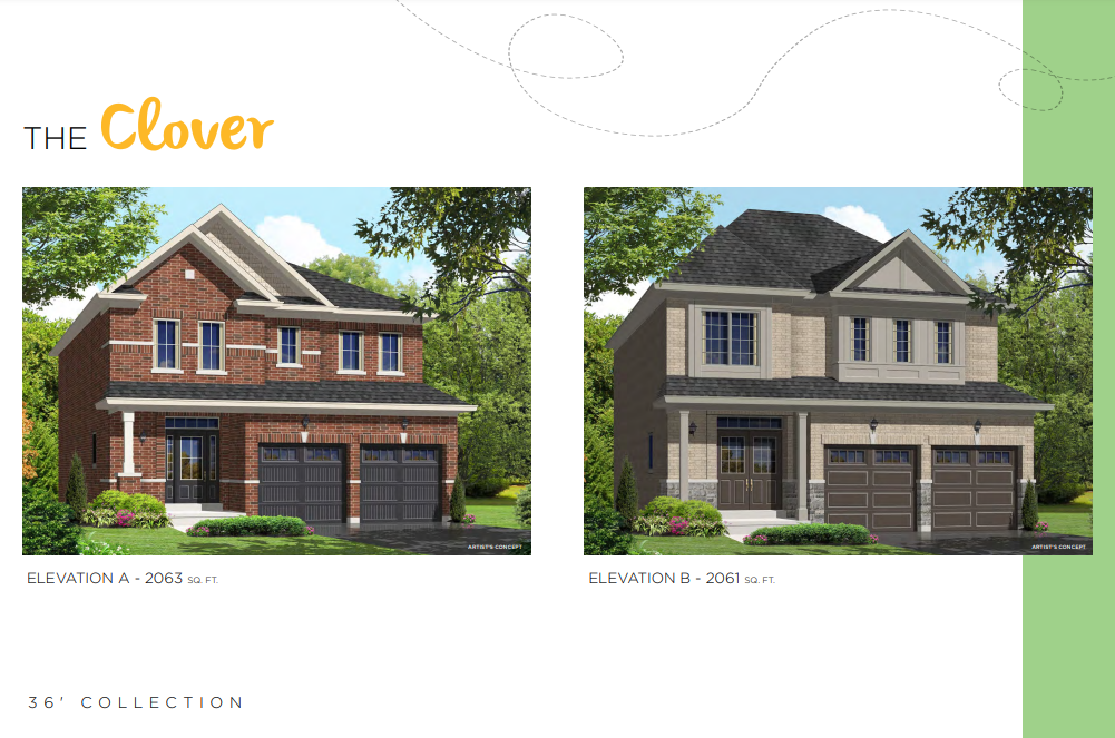 The Clover floor plan