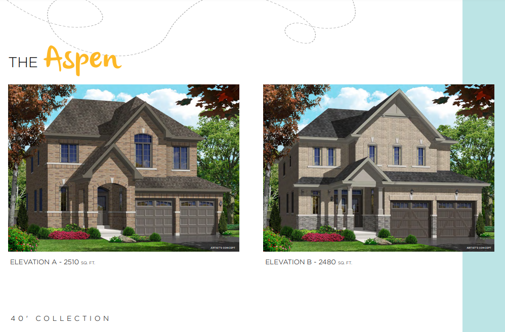 The Aspen floor plan