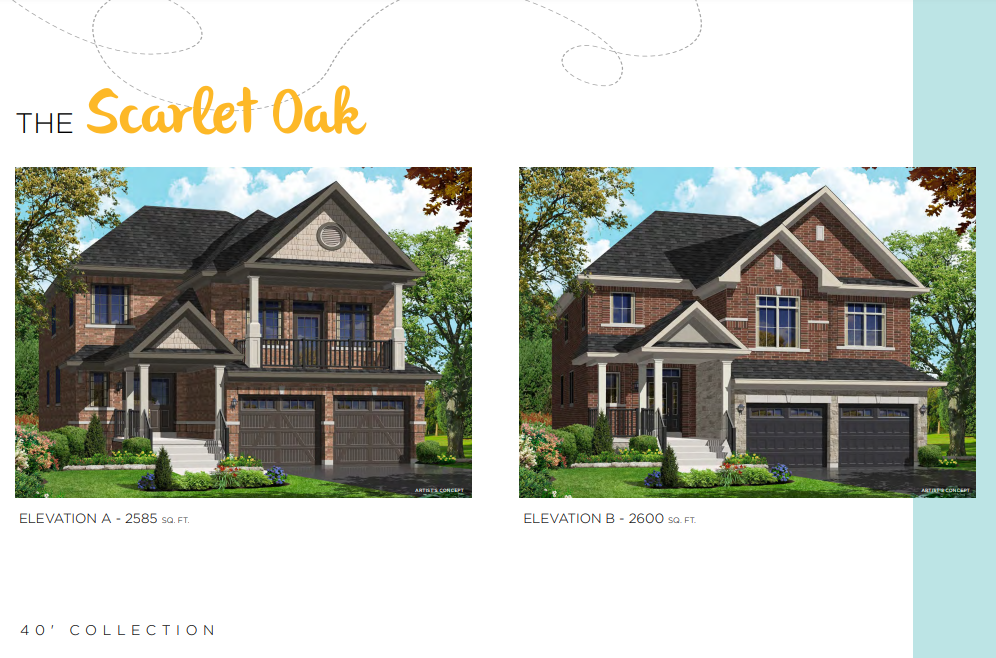 The Scarlet Oak floor plan