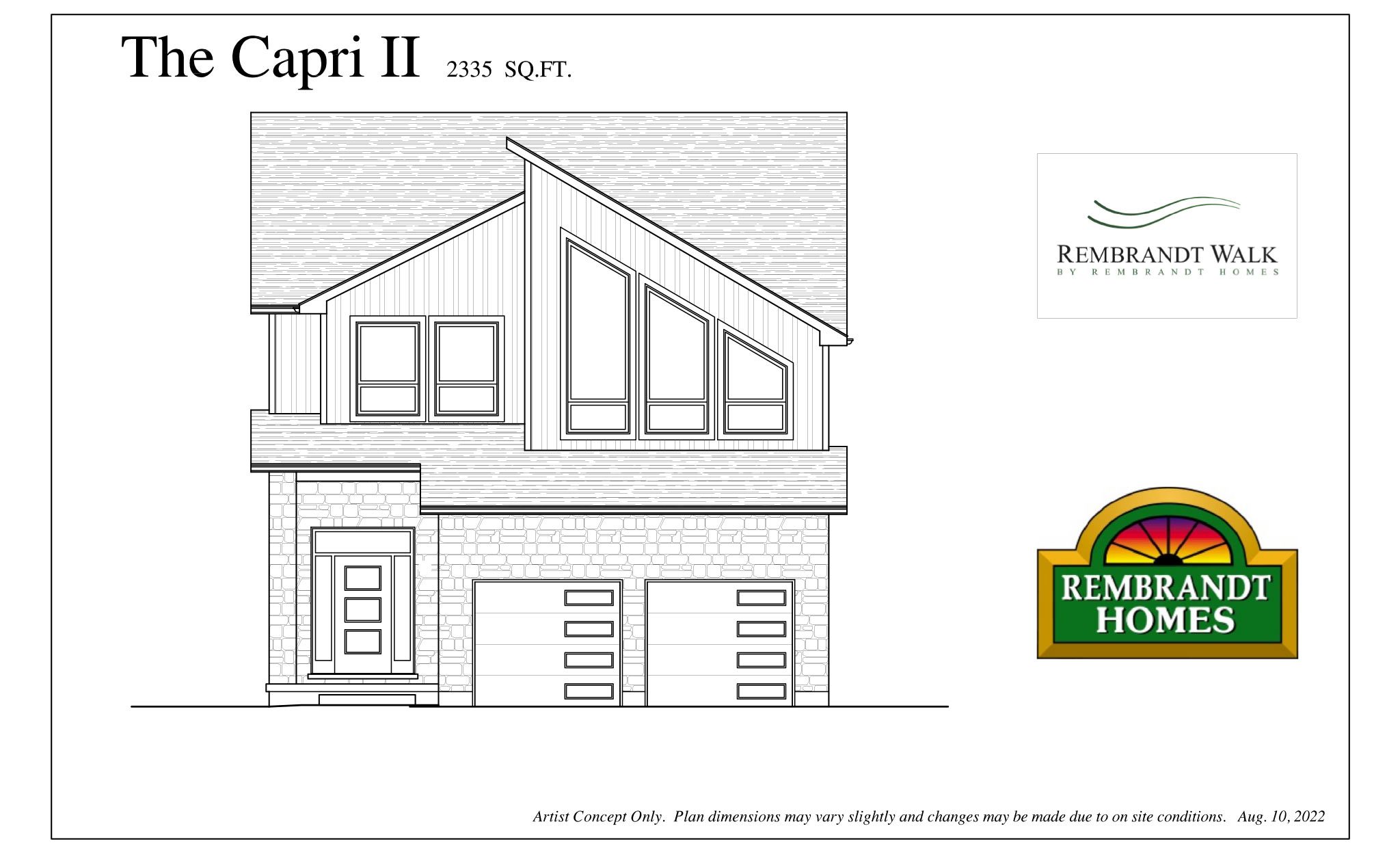 The Capri II floor plan