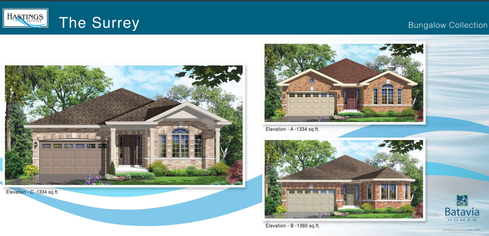 The Surrey 44' - A floor plan