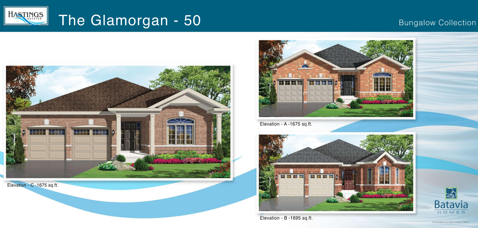 The Glamorgan 50 - 50' - A floor plan